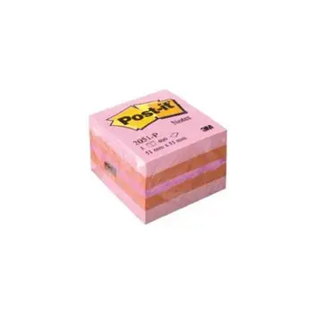 

Block minicubo 400foglietti post-it notes®51x51mm 2051-p pink/arancio3M3.29