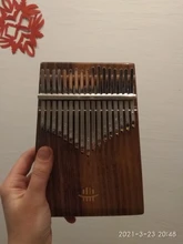 Musical-Instrument Accessories Piano-Gecko Thumb Wooden Hluru Kalimba 21-Key 17 