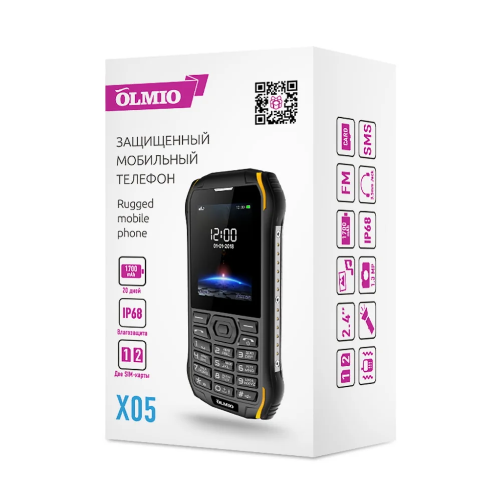 Мобильный телефон Olmio X05 038719|Смартфоны| |