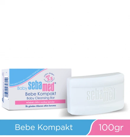 Sebamed Baby pH 5 Compact 100 г | Без красителей/без парабенов Мыло и щелочные|Средства для