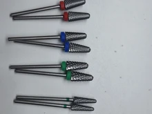 EasyNail-brocas de carburo de tungsteno para uñas, accesorios para máquina de manicura eléctrica, herramienta para salones de manicura, elimina el Gel, 4 niveles