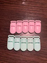 Joepada-Cuentas de silicona para dentición de bebé, accesorios para collar, mordedor de bebé, cordón de poliéster de 1,5mm, bricolaje, dijes de joyería, colgantes