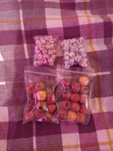 Cuentas de madera para trenzar el cabello, accesorios de extensión de cabello trenzado, 12 Uds.