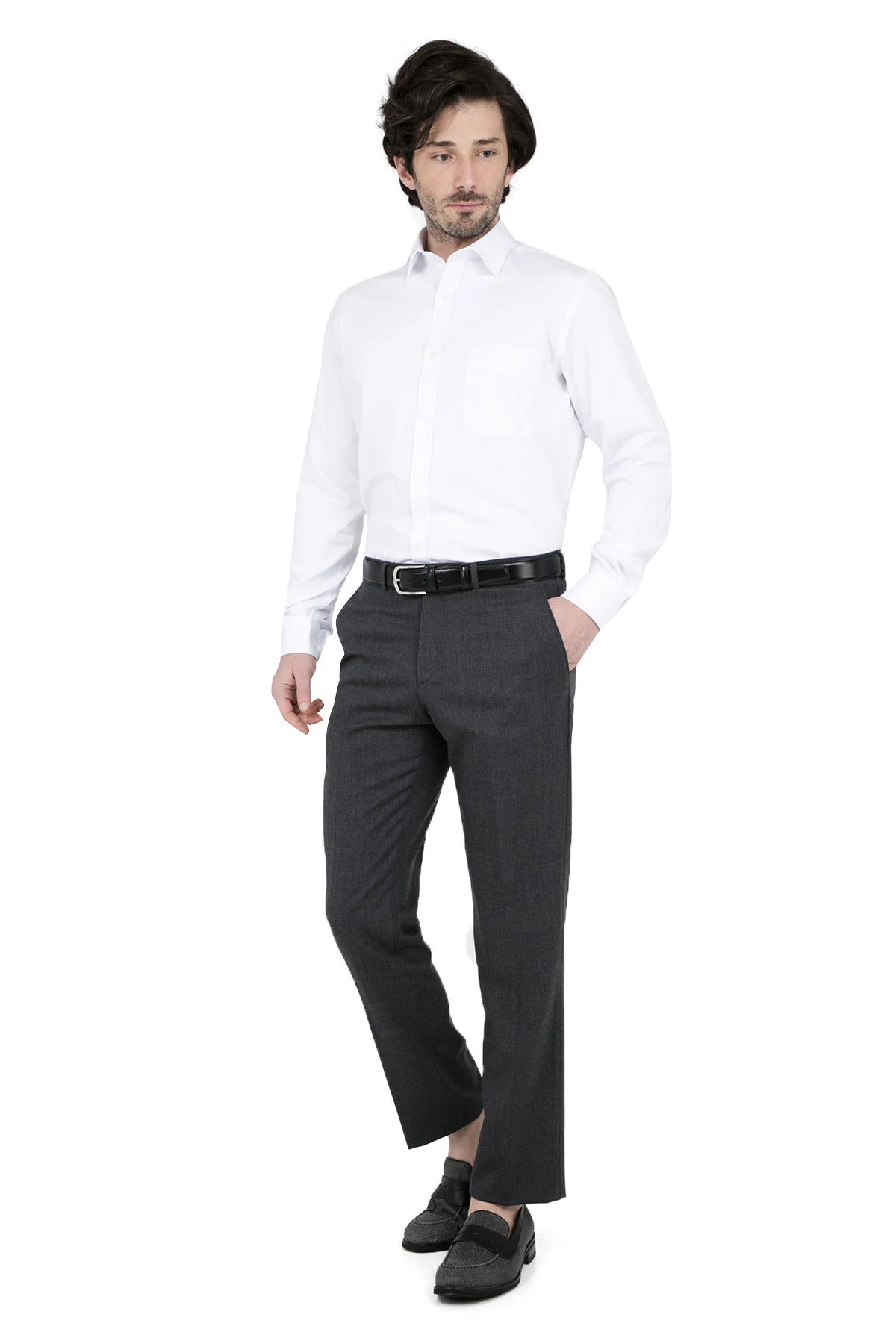 ABBATE Мужская рубашка с длинным рукавом 1GM91UK0385R 900