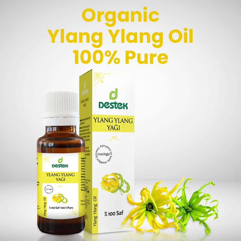 Масло Ylang 100% чистые Органические растительные масла 10 мл с турецкими семенами