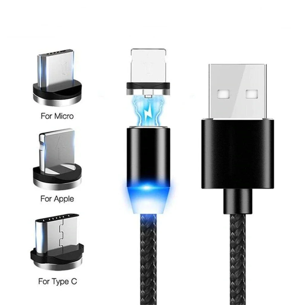 MMC Tech Магнитный USB Type C высокопрочный магнит зарядное устройство микро кабель для