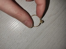 ZHOUYANG-Anillo delicado delgado de estilo minimalista con una mini perla, joyería fina, color amarillo claro dorado