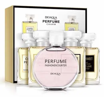 

Set of miniature perfume "bioaqua", 5 PCs.