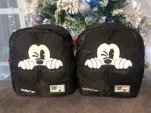 Mochila Disney de dibujos animados de Mickey para niños, morral escolar para guardería, bonita