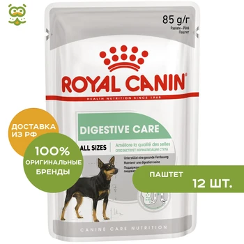 

Royal Canin Adult Digestive Care (pate), 12*80 g.