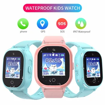 

TD-06S Smart Watches for Children with GPS + WIFI + AGPS + LBS location IP67 Waterproof One Touch SOS for help SIM Card in Watch
