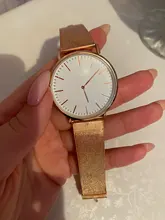 De Lujo reloj de oro rosa pulsera de las mujeres relojes de señoras de la marca reloj de cuarzo Casual mujer acero reloj de pulsera Montre Femme reloj