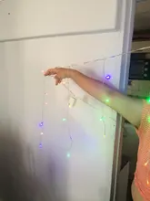 String Light Decorative-Light Led Curtain Christmas Garland Icicle Stage Led-Faiy Garden