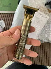 Cortadora de pelo eléctrica para hombre, afeitadora profesional de pelo Dragon Barber, sin cable, USB, 0mm