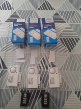 Darho-sistema de alarma antirrobo para puerta y ventana, mando a distancia inalámbrico con Sensor de seguridad, Kit de protección para el hogar