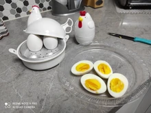 Steamer Cooker Egg-Boiler Cooking-Appliances Chicken-Shaped Microwave 4 Kitchen Home-Tool