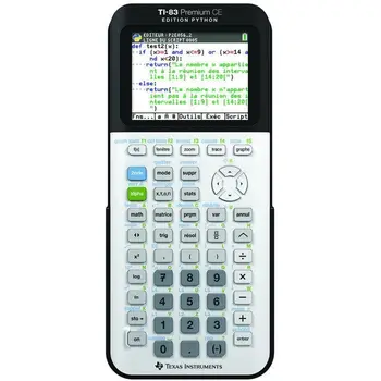 

Texas Instrument TI-83 Premium EC Python Calculator