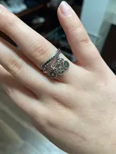 Anillos de cobre con cara sonriente y feliz para mujer, joyería ajustable apilable, regalo, estilo Punk Vintage