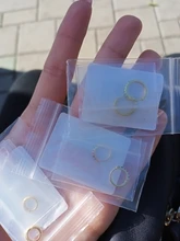 ROXI-Pendientes de aro coloridos con cristales de circonita para mujer, aretes de lujo, a granel, ajustados, de cartílago arcoíris