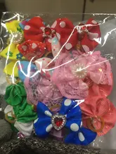 Rubber-Bands Grooming-Supplies Pet-Hair-Bows Dog-Bow Diamond Various-Style Wholesale
