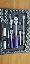 Spanners-Wrench Mechanic-Tool-Set Plating-Sockets-Set Ratchet WORKPRO Matte 