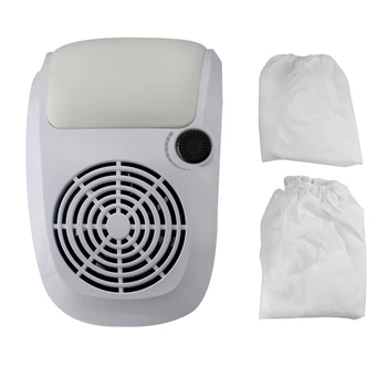 

2-in-1 LED UV Lamp & Nail Dust Collector Nail Dryer Fast Drying UV gel Polish Vacuum Cleaner Manicure Machine Nail Art Equipment