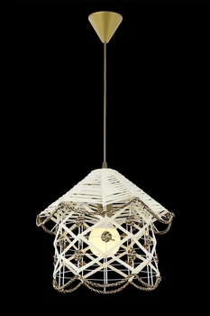 

AVONNI AV-4212-M3 Brown Painted Childroom Lighting, E27, Wicker,