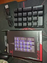 Mechanical-Keyboard Keypad Numeric Outemu-Switch Motospeed K23 OSU Blue 21-Keys Led-Backlight