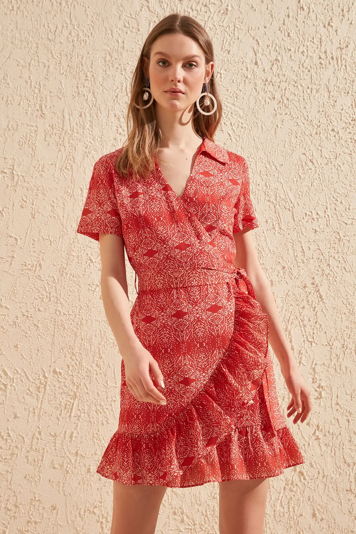 

Trendyol Belted Double Breasted Dress TWOSS20EL0486