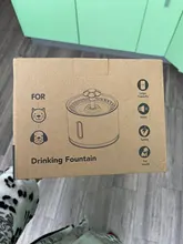 2.4L Automatic Cat Water Fountain LED Electric Mute Water Feeder USB Dog Pet Drinker