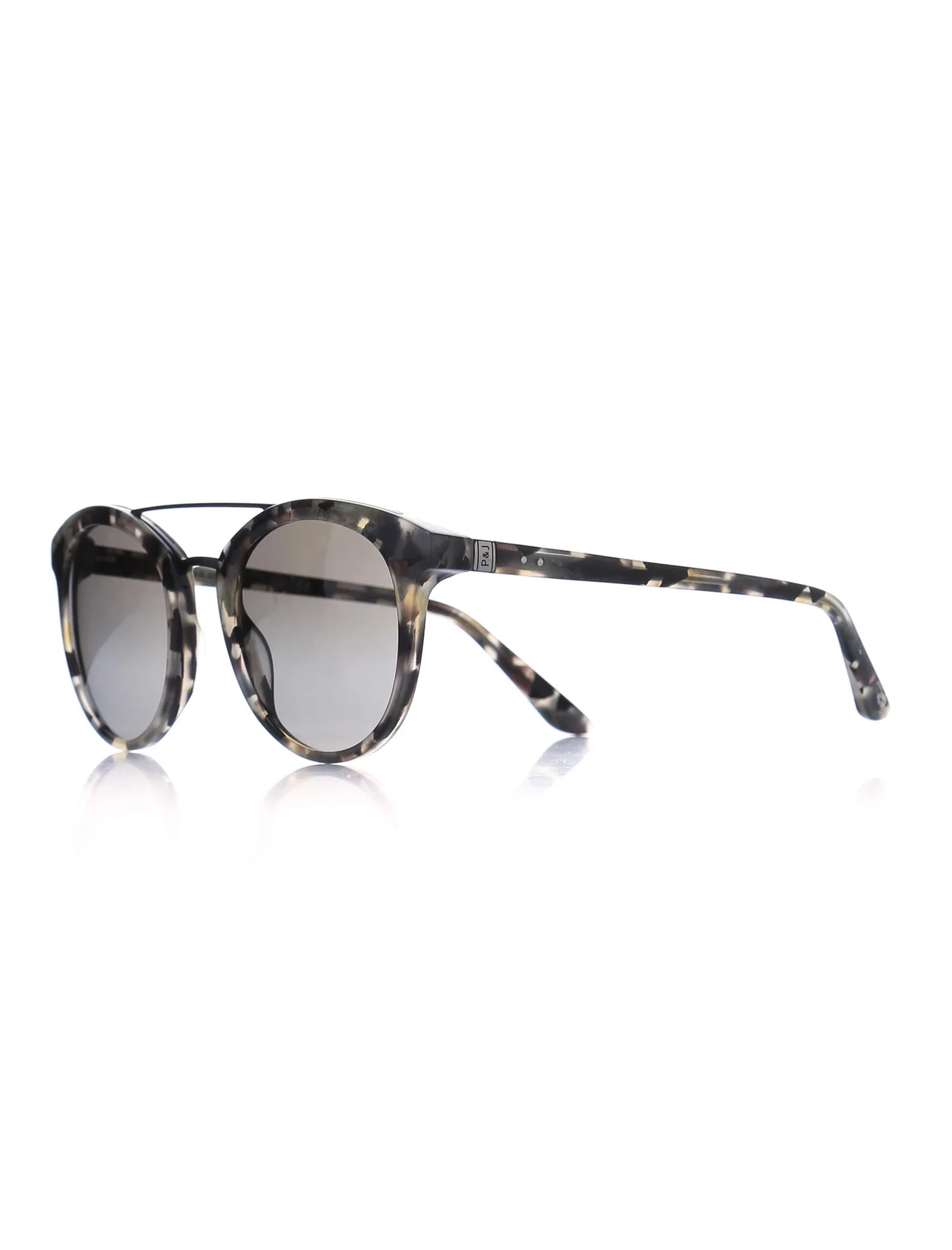 

Unisex sunglasses pj coco 01 e307 bone color organic oval aval 50-23-135 paul / joe