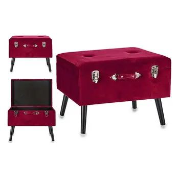

Large suitcase Gift Decor Maroon (39 x 46 x 59 cm)