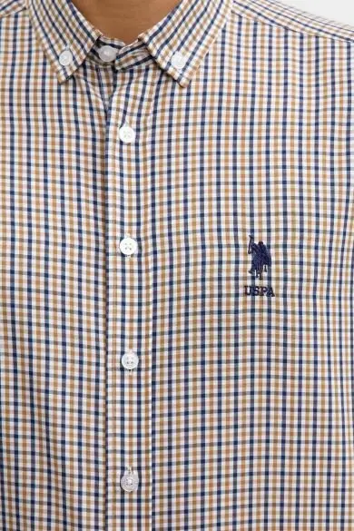 U.S. POLO ASSN. Мужской тканый гомлек