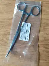 Oauee 12,5 16 18cm herramienta de mano fórceps hemostáticos para pelo pinza de pesca Alicates de bloqueo la depilación herramientas curvado/punta recta