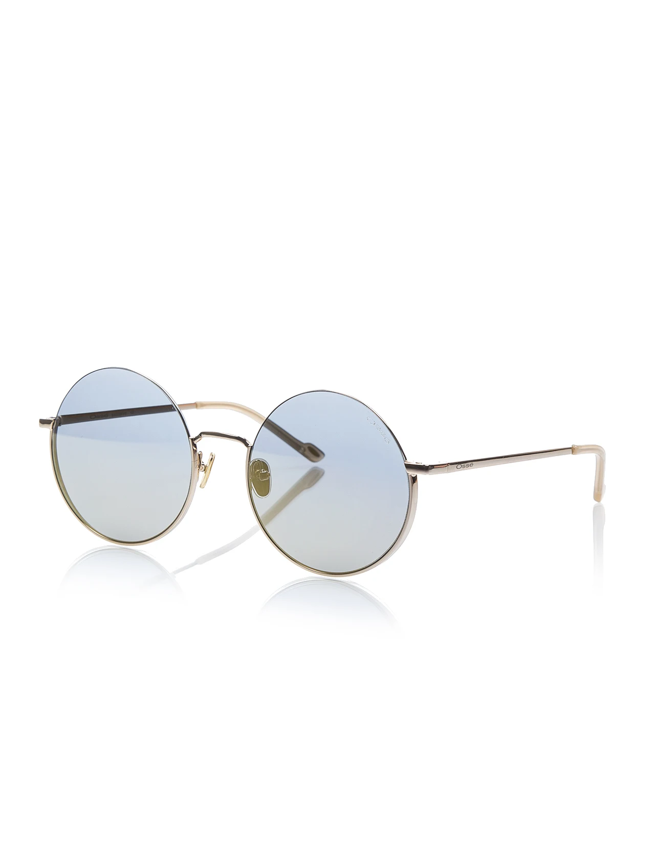 

Women's sunglasses os 2620 02 metal gold organic round round 56-21-145 osse