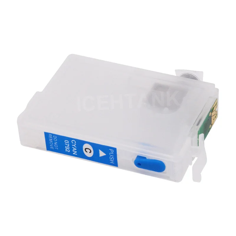 Чернильный картридж ICEHTANK T0801 для принтеров Epson Stylus Photo P50 T59 R265 270 285 290 360 RX560 585 610
