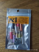 Stereo 4pin Wire-Connector Earphone-Plug Mini Jack 4-Poles 10pcs/Lot Aluminum-Shell