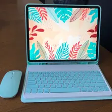 For iPad Pro 11 2020 2018 2th Generation Bluetooth Keyboard Mouse Case For New iPad Pro