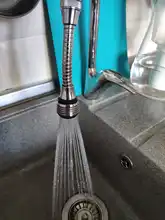 Oauee-grifo aireador de cocina giratorio de 360 grados, pulverizador de doble modo ajustable, filtro, difusor, ahorro de agua, Conector de boquilla para grifo