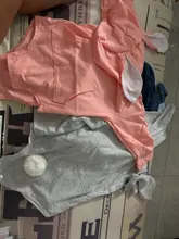 Mono de Pascua para recién nacido de 0 a 24 meses, mono de manga larga de Color sólido, oreja de conejo con capucha, mono de cola, novedad de 2020