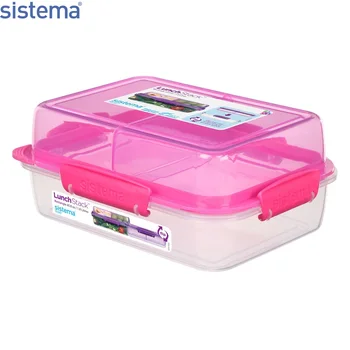 

Контейнер-трансформер Sistema "TO-GO" 1,8л, красный, 21710