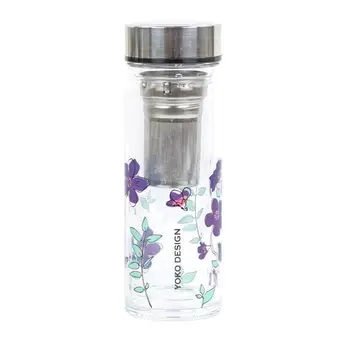 

YOKO DESIGN Teapot insulated glass double wall-Purple-350 ml