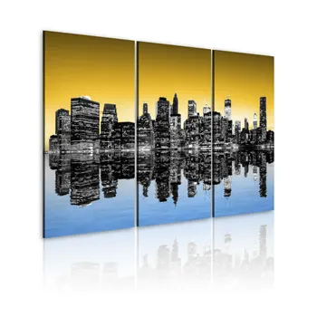 

Table-NYC in the mirror-triptych-60x40