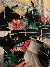 Conjunto de 2 piezas formado por Top y pantalón corto, para mujer, con tirantes florales, cintura alta