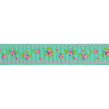 

Reps ribbon 'small rosco' 1,5 cm * 45,72 m (1582 turquoise)