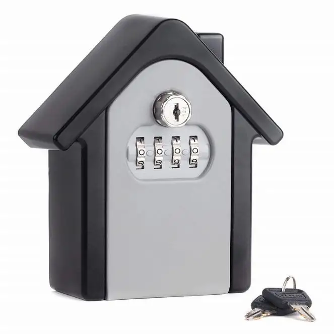 Ящик с ключами замок Сейф с ключом наружное настенное крепление комбинация блокировки паролей скрытые ключи коробка для хранения сейфы для домашнего офиса