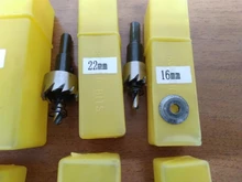 ¡12 Uds! Juego de Brocas HSS de 15-50mm, sierras de agujeros, Kit de perforación, herramienta de mano para cortar madera, acero inoxidable, aleación de Metal