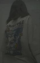 Camiseta de Hip-Hop para hombre, ropa de calle Harajuku Floral, camiseta de gran tamaño de manga corta de verano, camisetas holgadas de algodón, HipHop, 2020