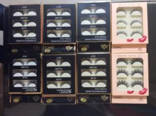 SHIDISHANGPIN-pestañas postizas suaves 3D, 27 estilos, finas tupidas, gruesas, pestañas postizas, pestaña hecha a mano, maquillaje de ojos, 3 pares