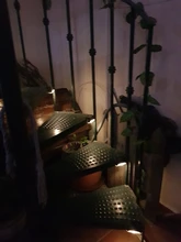 Wall-Light Solar-Lamp Path Stair Balcony Fence Step Landscape Garden Outdoor Waterproof